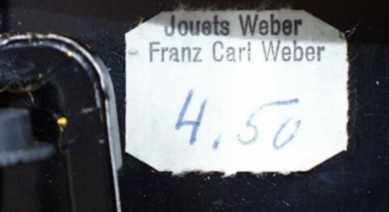 Preisschild aus der Schweiz