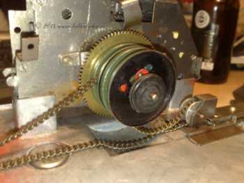clockwork with small 32 mm chain drums