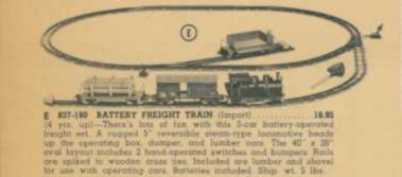 Train Set 1620 E
