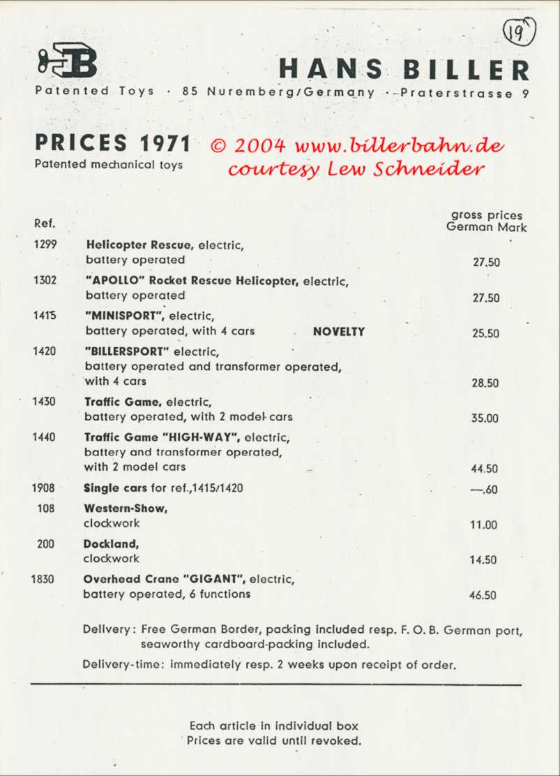 Spezialit�ten 1971